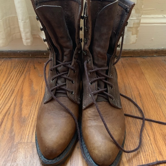 Vintage leather boots - Picture 1 of 4
